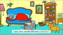 Leise, leise, wie die Kätzchen schleichen - Bewegungslieder zum Mitsingen _ Kinderlieder-V4BjRS5v8yk