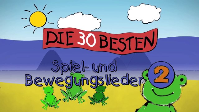 Hm hm macht der grüne Frosch im Teich - Die besten Spiel - und Bewegungslieder _ Kinderlieder-KW6Fexr8Glg