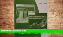FREE [DOWNLOAD] Study Guide to Accompany Fundamentals of Business Law: Summarized Cases 9th