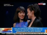 NTG: Lea Salogna at Rachelle Ann Go, sabay na umawit para sa ika-25 anibersaryo ng Miss Saigon