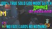 Zombies In Spaceland Glitches - AWESOME Solo God Mode Glitch - No Fate CARDS AT ALL!