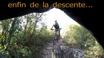 sortie vtt sur  bouc bel air 21/01/2017