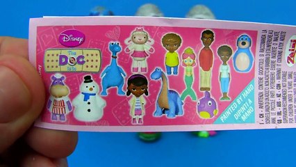 9 Surprise Eggs Unboxing Disney Junior Doc Mcstuffins Inside Out Tnt Turtles