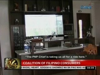 24 Oras: Hindi sapat ang media tour sa bahay ni PNP chief Purisima, ayon sa mga naghabla sa kanya