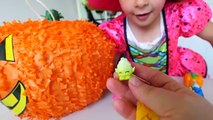 Halloween Pumpkin Surprise Eggs Piñata for Kids Surprise Collector Toy