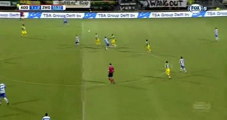 Nicolai Brock-Madsen Goal - Den Haag	1-2	Zwolle 21.01.2017
