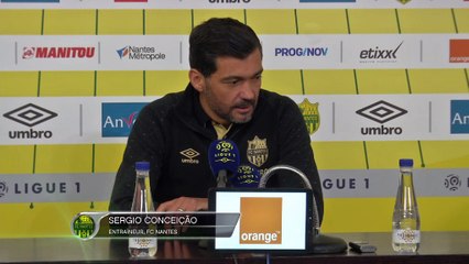 FOOTBALL: Ligue 1: 21e j. - Conceiçao : "Félicitations à mes joueurs"