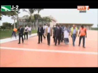 RTI - Rénovation de l'esplanade du palais présidentielle