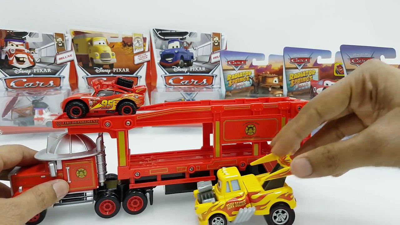 Disney Pixar Cars Mater Mack Truck Disney Cars Lightning Mcqueen and Disney Pixar