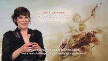 Resident Evil 6: The final Chapter - Interview with Milla Jovovich