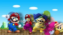 Super Mario Bros Fandento Cartoon Finger Family Nursery Rhyme