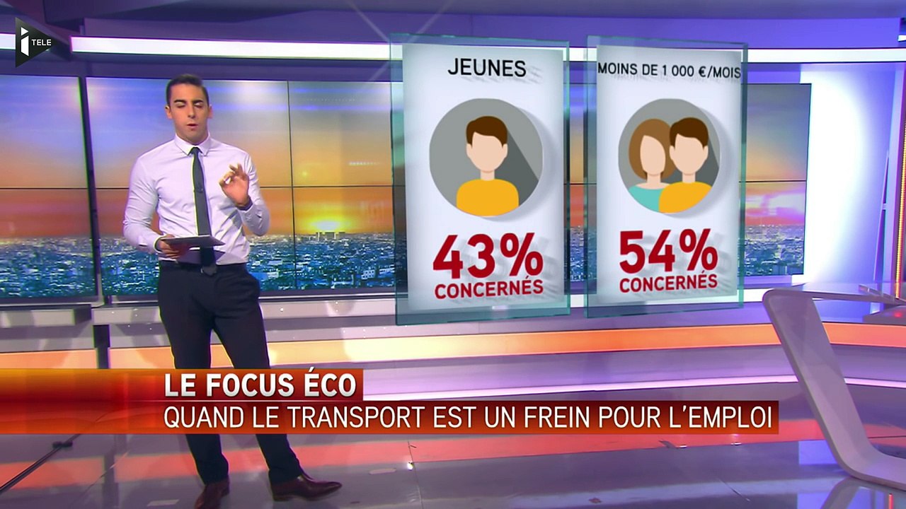 Le focus éco  - quand le transport est un frein à la recherche d'emploi-fQJ44J927Pg