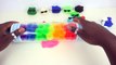 Сделай сам Как сделать Play Doh Бутылки Могучие игрушки Моделирование глины Узнайте цвета