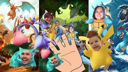Мисс Кэти и мистер Макс Семья пальчиков Pokemon Go Свинка Пеппа Монстры Герои на русском для детей