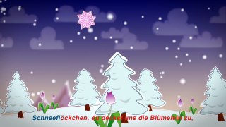 Schneeflöckchen, Weißröckchen - Weihnachtslieder zum Mitsingen _ Sing Kinderlieder-d2e1CuFttLo