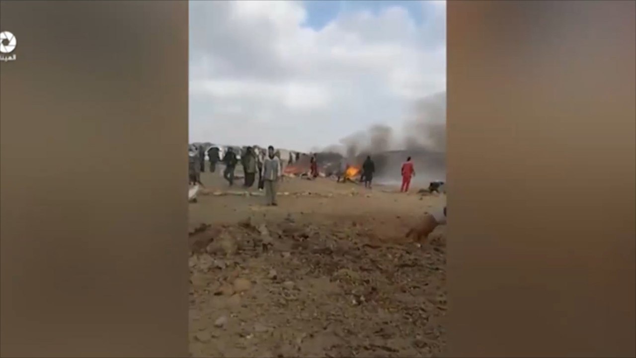 قتلى وجرحى بانفجار في مخيم الركبان للاجئين السوريين