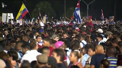 Cuba  - ultime hommage à Fidel Castro-nAIATvD5qj8