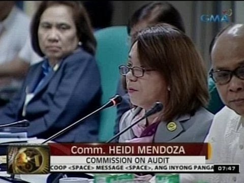 COA Comm. Mendoza, ginisa ni Sen. Binay sa pag-audit sa PDAF, DAP, at Malampaya Funds