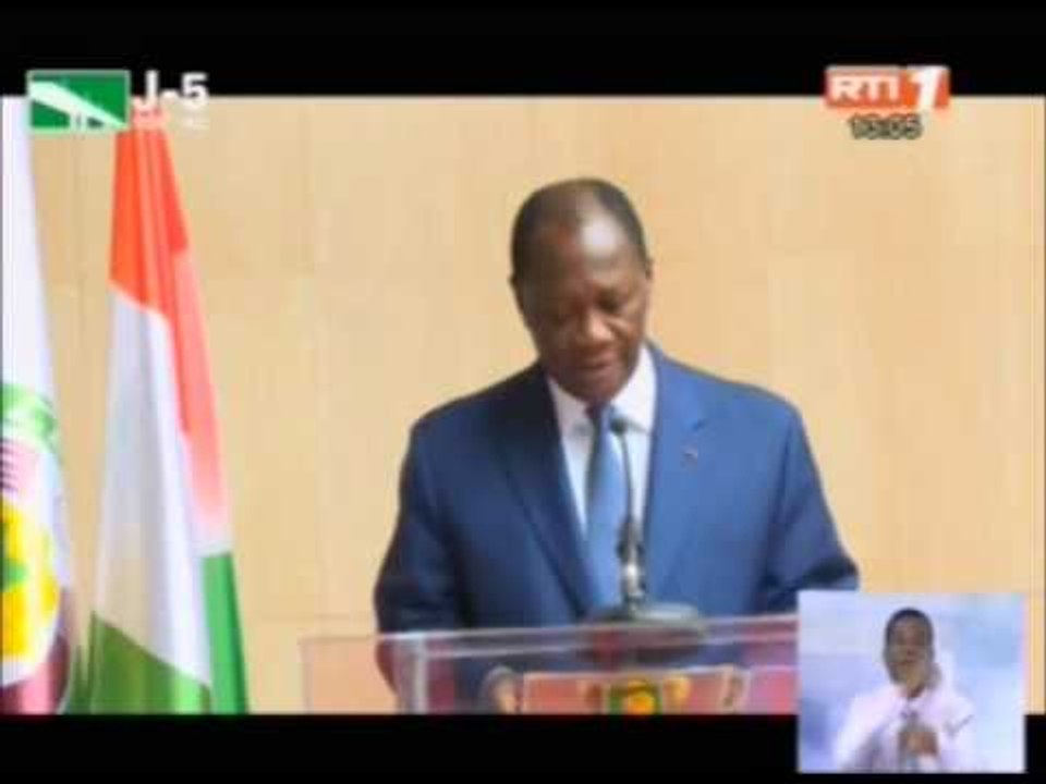 Discours  du président Alassane Ouattara à son arrivée d'une visite officielle en Arabie Saoudite