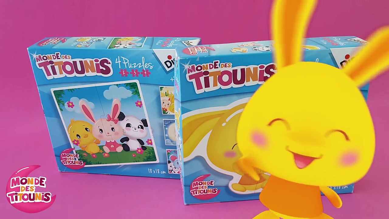 Puzzles Titounis pour les petits - Jouets pour Noël !-H55b583o_uM