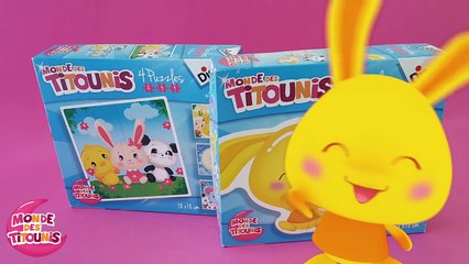 Puzzles Titounis pour les petits - Jouets pour Noël !-H55b583o_uM