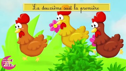 Quand trois poules vont aux champs-oN2CKs0JMFg