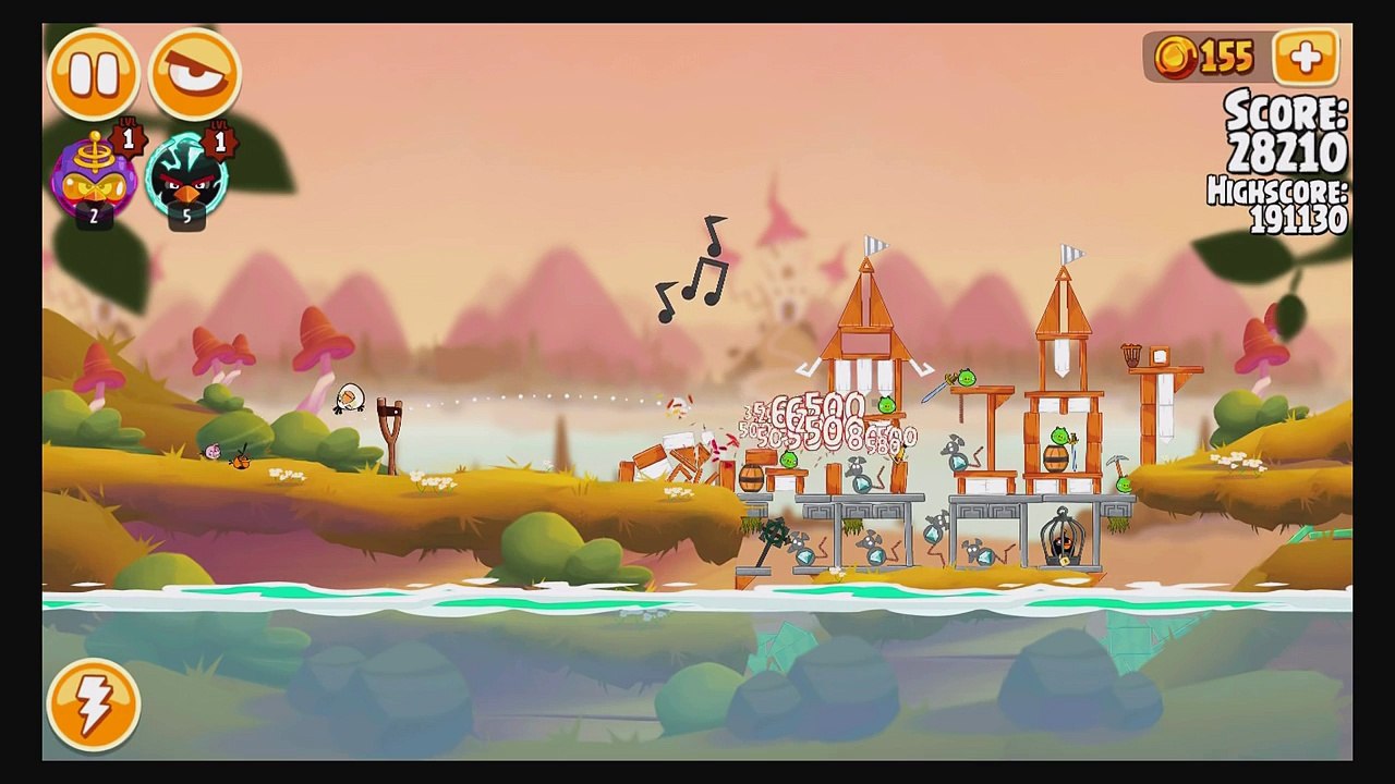 Angry Birds Seasons NEW fairy Tale Themed Episode – Fairy Hogmother!