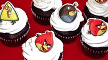 Angry Birds Cupcakes, Stickers and Annoying Orange T-Shirt!