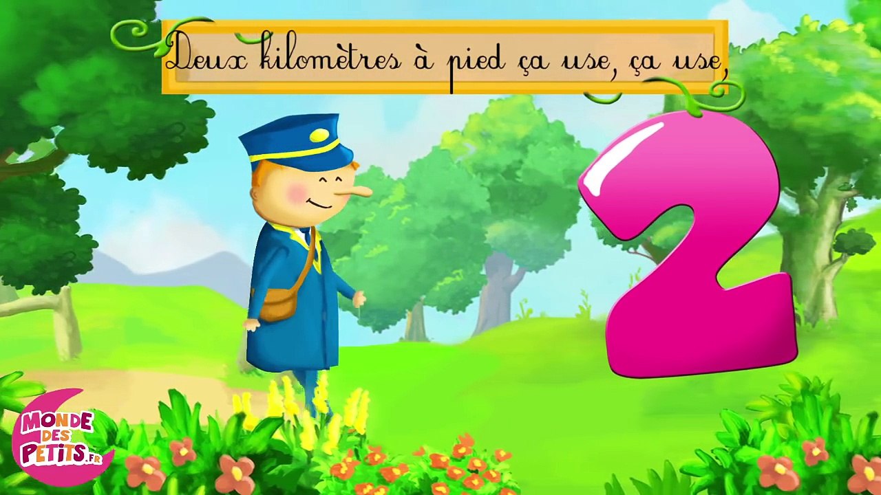 Un kilomètre à pied, ça use les souliers.-kCLE_Wvl5wM