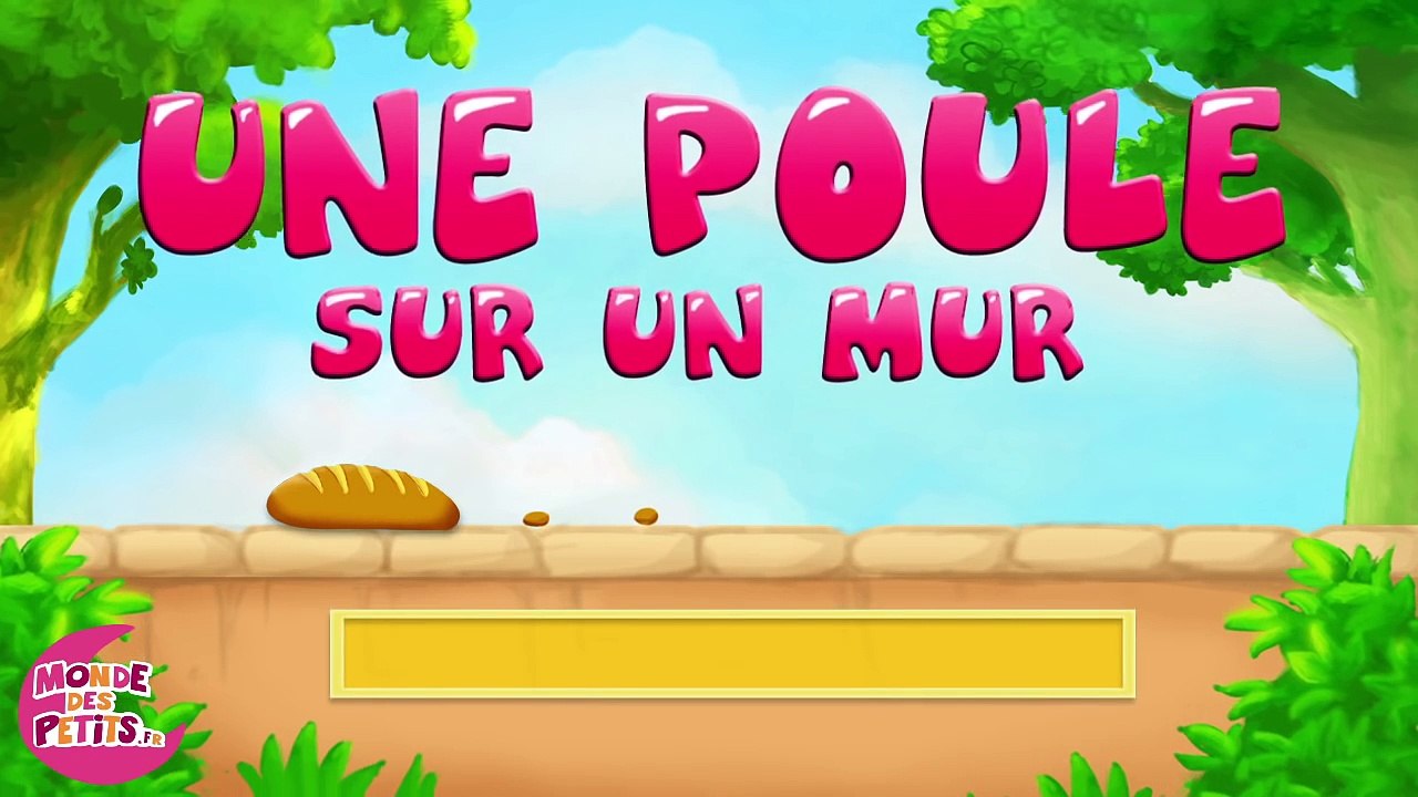 Une poule sur un mur-qQARg5LZRmE