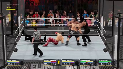 WWE 2K17 Episode 6:seth rollins and roman reigns gang up on me