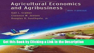 Download Book [PDF] Agricultural Economics and Agribusiness Download Full