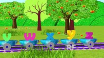 Alphabet Songs | ABC Songs for Children | 3D Animation Learning ABC Nursery Rhymes