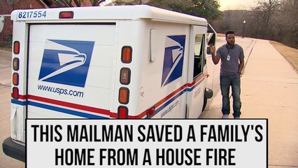 Mailman saves family from burning house--Q_MQB4XMg8