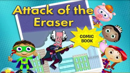 Super Why - Attack of the Eraser - A Comic Book Adventure - Super Why Games - PBS Kids