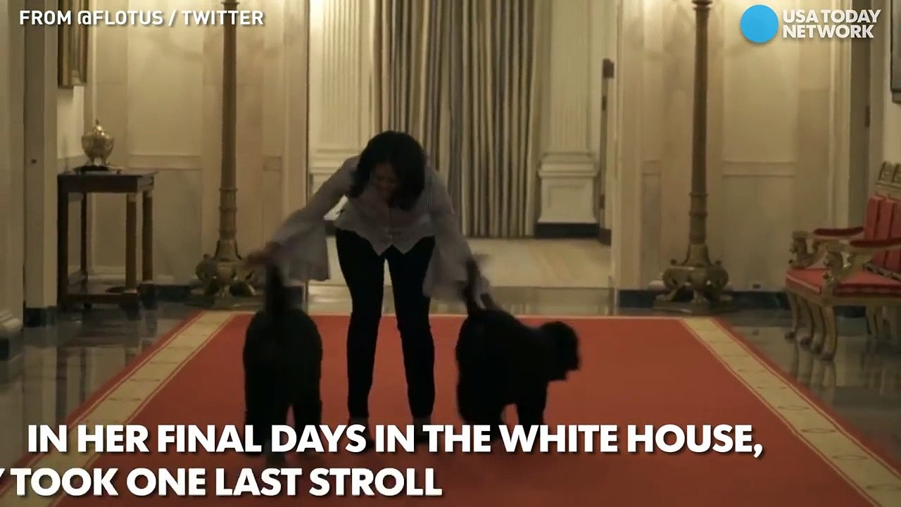 Join FLOTUS for her final stroll around the White House-1Z0597zbl-w