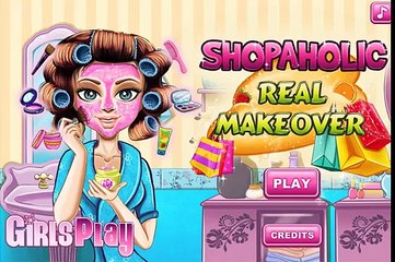 NEW Игры для детей—Шопоголик макияж—мультик для девочек
