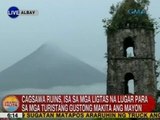 UB: Cagsawa Ruins, isa sa mga ligtas na lugar para sa mga turistang gustong makita ang Mayon