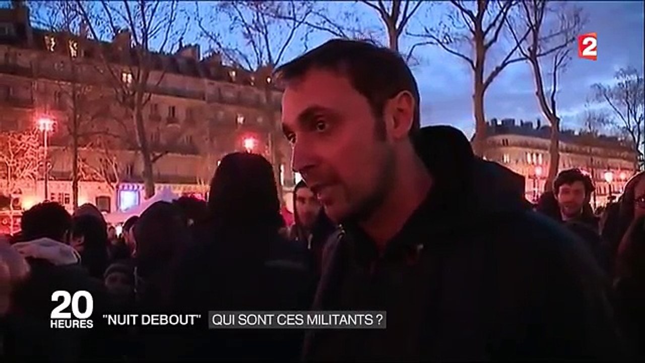 Nuit debout - qui sont ces militants indignés -Igi9ru26wj4