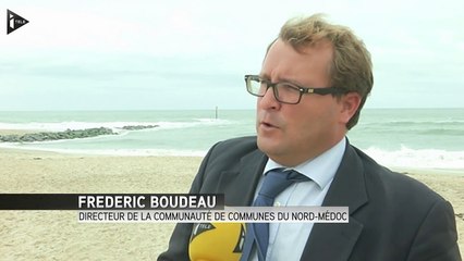 Gironde  - les communes du nord Médoc luttent contre l'érosion du littoral-gQIzfs96KVQ