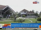 NTG: 'Mansyon' ni PNP chief Purisima, pinag-iisipan na raw na ibenta