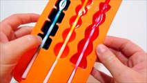 Como hacer paletas de gominola de colores - postre de gelatina