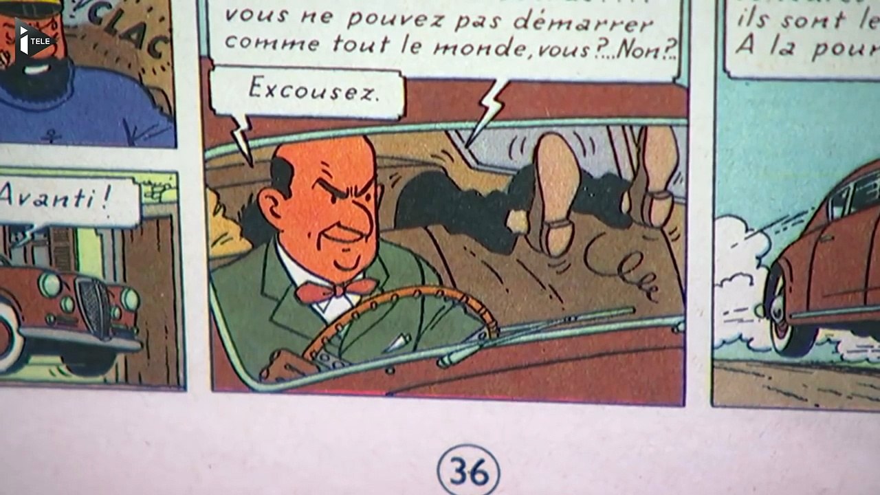 Les aventures de Hergé et Tintin au Grand Palais-wtnnFMlNhSI