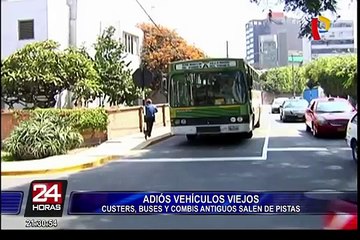 Vehículos de más de 30 años de antigüedad ya no podrán circular en Lima