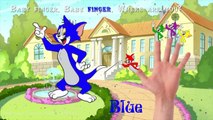 Tom Finger Family Nursery Rhymes Songs - Learning Colors for Children with Tom from Tom&Jerry