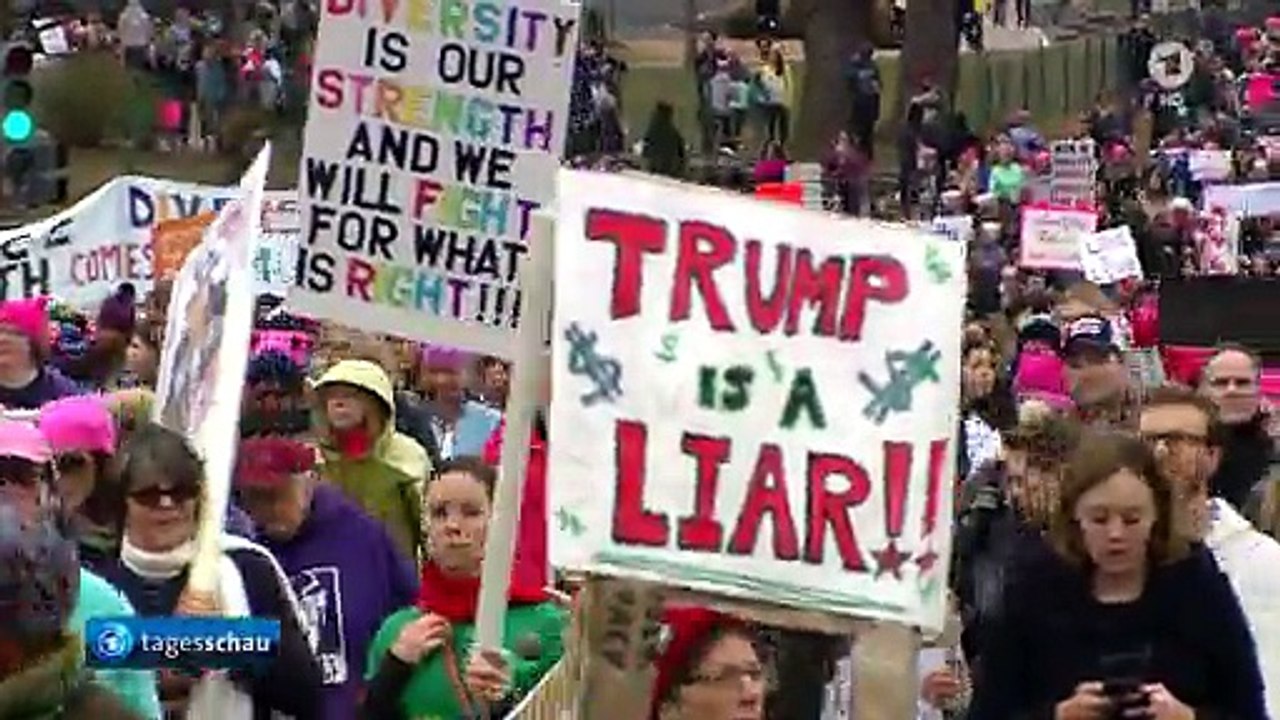 Tagesschau | 22. 01. 2017 01:10 Uhr (mit Susanne Daubner) [GANZE FOLGE] | Das Erste