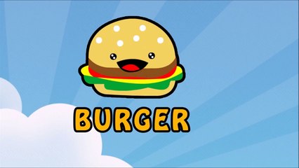 Flying Burger and Flying Cokes - baby songs, kids rhymes, children animation