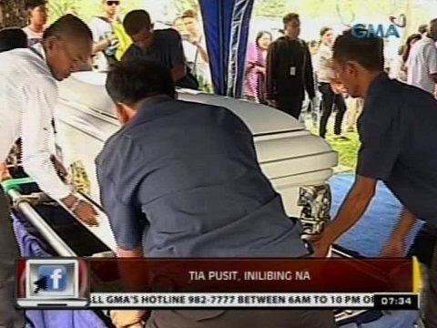 24 Oras: Labi ni Tia Pusit, inihatid na sa huling hantungan