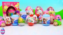 Surprise Egg HAUL Frozen Polly Pocket Kinder Minnie Mouse STF