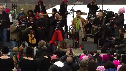 Madonna Humane Nature (Live @ Women's March 2017)